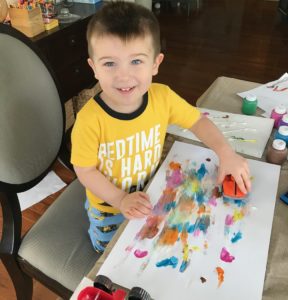 Painting with cars